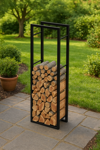 Étagère minimaliste en métal thermolaqué pour usage extérieur dans le jardin, la cour, le parc, le garage et l'entrepôt - Product Image 2