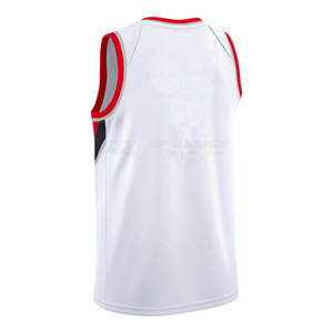 Maillot de basketball respirant à manches courtes et col en V, personnalisable par sublimation, vente en gros, collection 2026, le plus vendu - Product Image 5
