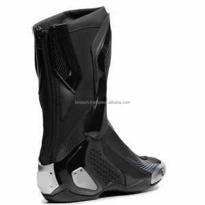 Nouvelles Bottes de Moto Unisexe Montantes Imprimées Imperméables Légères Respirantes Grandes Tailles Design Personnalisable - Product Image 4