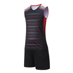 Volleyball Clothes for Men Women Sleeveless Jersey Tank Top 2 Pcs Training 100% Polyester Breathable Moisture-Wicking - Product Image 2