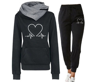Survêtement décontracté léger et respirant pour femme, sweat à capuche, sport, loisirs, jogging, automne-hiver - Product Image 6