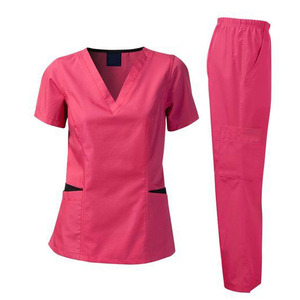 Wholesale Custom Medical <b>Scrub</b> Sets Fashionable Nurse and Hospital Uniform Designs - Product Image 5
