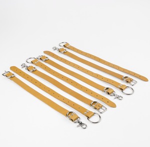Custom Genuine Leather Bed Restraints Harness Straps High Quality Adjustable <b>Bondage</b> Cuffs Accessories RTTS-0126 - Product Image 4