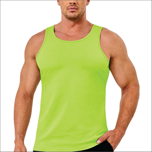 Camiseta sin Mangas para Hombre, Cuello Cuadrado, Casual, Secado Rápido, Transpirable, Ajuste Cómodo, Poliéster/Algodón, Venta al Por Mayor, Personalizable, Alta Calidad - Product Image 6