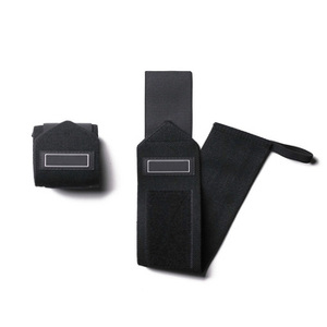 Unisex Custom Logo Neoprene Adjustable Elasticity Powerlifting Wrist Wraps Heavy Duty Gym <b>Weight</b> Lifting Wrist Pain Relief - Product Image 4