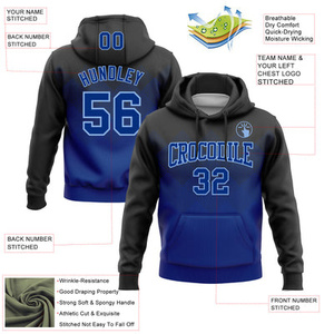 Sweat à capuche personnalisé pour supporters de football, en polyester, impression intégrale, vente en gros - Product Image 2