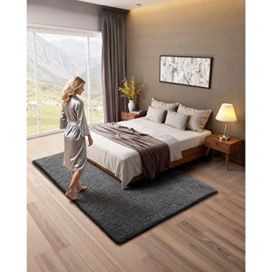 Tappeto Shaggy Soffice 5x8 Piedi, Morbido Tappeto in Peluche per Soggiorno, Camera da Letto, Veranda, Arredamento Moderno per la Casa - Product Image 4