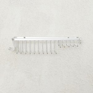 High Quality Rectangular Net <b>Wall</b> Hanging <b>Shelf</b> Home <b>Kitchen</b> and Bathroom Cabinet Spice Rack by Ambiance Lifestyle - Product Image 4