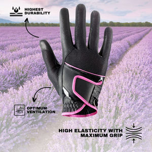 Gants d'équitation personnalisés avec logo de marque privée, de haute qualité, respirants, légers, antidérapants, pour homme et femme - Product Image 3