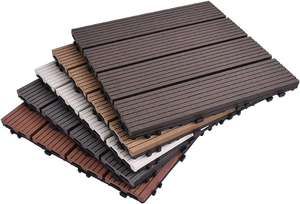 Carreaux de patio en composite WPC à emboîtement 18mm <span class=keywords><strong>parquet</strong></span> pour <span class=keywords><strong>terrasse</strong></span> <span class=keywords><strong>parquet</strong></span> carreaux <span class=keywords><strong>terrasse</strong></span> en plastique - Product Image 5