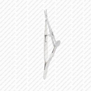 Portaagujas Recto Kalt BN-65 de Calidad Premium para Implantes Dentales, 14 cm, Instrumento Microquirúrgico Oftálmico Veterinario de Acero Inoxidable - Product Image 2