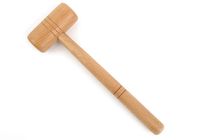 Marteau en bois traditionnel pour le marquage du cuir, la fabrication de bijoux et les activités de production artisanale fine