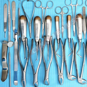 Kit de Instrumentos Quirúrgicos Dentales Orales Premium Alemán de 74 Piezas, Juego de Elevadores y Pinzas de Extracción, Acero Inoxidable Alemán, Certificado CE - Product Image 4