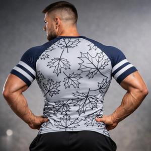 Oferta Especial: Conjunto de Rash Guard Personalizado para MMA, Camiseta de Compresión para Gimnasio y Fitness, Pantalones Cortos de Lucha, Ropa de Entrenamiento No-Gi para Grappling, Pedido al por Mayor - Product Image 2