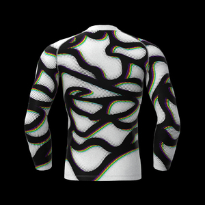 Camiseta de Manga Corta de Neopreno Personalizada OEM, Anti-UV, Antibacteriana, de Secado Rápido, para Hombre, BJJ, Ecológica, con Estampado Digital Personalizado - Product Image 5