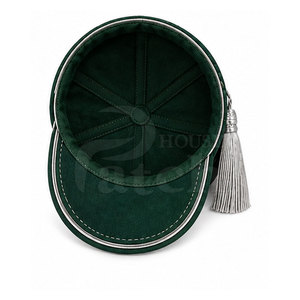 Modern Honour <b>Hat</b> Traditional Formal Ceremonial Headwear With Crown <b>Band</b> Decorative Tassel Custom Presentation Headwear - Product Image 5