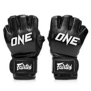 Gants de MMA en cuir à demi-doigts avec lacets, gants de combat respirants et anti-humidité - Product Image 1