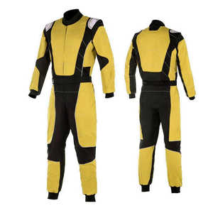 Traje de Carreras de Karting Personalizado de Alta Calidad en Spandex/Algodón, Impermeable, Transpirable, Talla Grande, para Protección en Carreras de Karts - Product Image 1