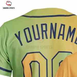 Maillot de baseball en polyester respirant style streetwear, design personnalisé tendance - Product Image 5