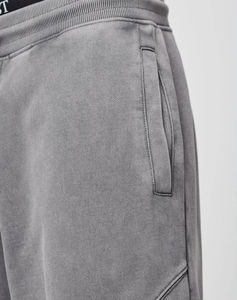 Pantalones Jogger de Último Diseño con Forro Polar Ecológico, Lavado Ácido, Tela de Algodón Grueso, OEM, Venta al Por Mayor, Pantalones Jogger Lavados para Hombre - Product Image 4