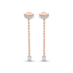 Diamante Sui Dhaga Estilo Pendientes de gota Género elegante Joyería de diamantes - Product Image 6