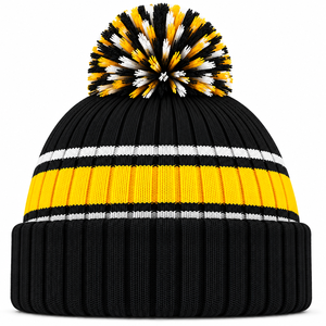 High Quality Custom <b>Womens</b> Winter Warm Soft Pom Pom <b>Hat</b> Caps Thick Knit <b>Beanie</b> Printed Character Autumn Cuff <b>Beanie</b> <b>hats</b> - Product Image 6