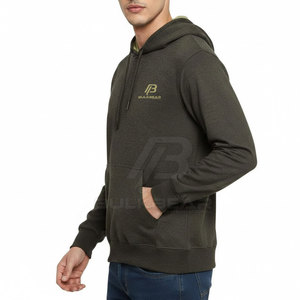 Top Grade Men <b>Hoodies</b> 100% Cotton Designed with Strong Stitching and <b>Lightweight</b> Warm Fabric for Winter Daily Casual Style - Product Image 3