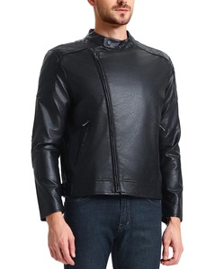 Veste en cuir pour homme durable avec une finition de qualité supérieure et un port confortable - Product Image 2