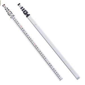 Bastone Telescopico in Alluminio da 20 Piedi/10 Metri con 6 Sezioni, Strumento di Misurazione dell'Altezza a Doppia Scala 1/10ft - Product Image 3