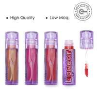 Gloss Boss Gloss à lèvres premium avec logo personnalisé, en forme liquide brillante