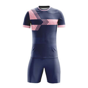 Tenue d'entraînement personnalisée pour équipe, à séchage rapide, pour hommes, maillot de football rétro, uniforme de football entièrement personnalisé - Product Image 3