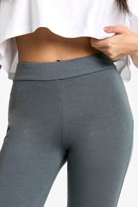 Plus Size Solid Mid Yoga Leggings Drawstring Breathable Spandex/Nylon Fabric Tummy Control High Quality Sports Activewear Women - Product Image 6