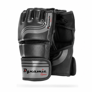Guantes de MMA de Cuero de Alta Calidad al por Mayor, Medios Dedos, para Entrenamiento de Boxeo, Ligeros y Transpirables - Product Image 2