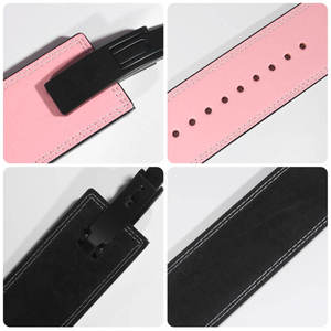 Ceinture de musculation en nylon auto-bloquante personnalisée pour athlètes de CrossFit, protection de la taille, musculation, entraînement en salle de sport, ceintures de musculation - Product Image 2