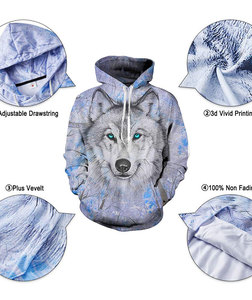 Sudadera con Capucha Sublimada Moderna para Hombre, Diseño Personalizado, Sudadera con Capucha de Forro Polar, Ropa Deportiva Profesional, Sudadera de Invierno - Product Image 3