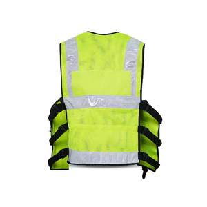 Gilet de sécurité 100 % polyester de qualité supérieure pour adultes, imperméable, respirant, logo personnalisable, nouveau style, vente en gros, meilleur design - Product Image 5
