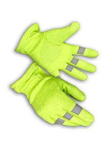 Gants de protection pour les mains en aramide lisse haute visibilité, résistants aux coupures, résistants à la chaleur, respirants et durables - Product Image 5