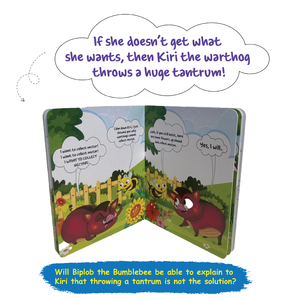 Serie para Niños Pequeños de Biplob sobre Buenos Hábitos, Libro 8: Kiri el Jabalí Nunca Lanza Tantrums, Libro de Cartas y Audiolibro para el Aprendizaje - Product Image 6