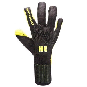 Gants de gardien de but en promotion, haute qualité, design OEM, gants à doigts entiers, design personnalisé, paume en silicone adhésif - Product Image 2
