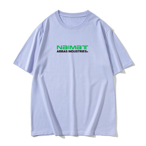 เสื้อยืดคอกลมผ้าฝ้ายนุ่มสำหรับผู้ชาย สีเบจ สีกากี สีพื้น เรียบง่าย สไตล์สตรีทแวร์ ลำลอง แขนสั้น - Product Image 2