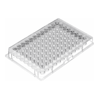 Plaque immunologique PS à 96 puits pour ELISA et fixation de protéines, surfaces de liaison multiples