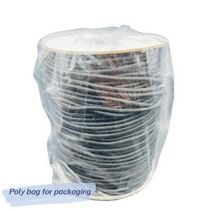 Cuerda Elástica Redonda de Poliéster Negra Resistente de 3 mm y 150 Yardas para Ropa, Zapatos y Camping DONG CHANG - Product Image 3