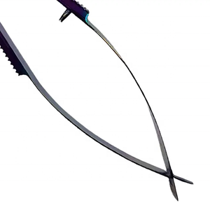 Design OEM à bas prix Ciseaux à ressort pour sourcils en acier inoxydable à pointe inclinée Applicateur de maquillage Ciseaux à ressort pour sourcils - Product Image 4