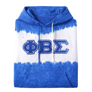 Sudadera con Capucha de Chenilla Tie Dye Phi Beta Sigma, Ropa de Fraternidad Griega con Diseño Atrevido, Comodidad Premium y Ajuste Elegante - Product Image 6