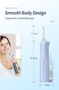 Nieuwe Draagbare Tandheelkundige Flosser Hoogfrequente Puls Orale Irrigator Diepe Reiniging Tandflosser - Product Image 6