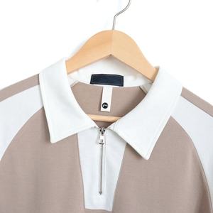 เสื้อเชิ้ตผู้ชายคลาสสิกสั่งทำขายส่ง ปิดกระดุมสองเม็ด ผ้าปิเก้ ระบายอากาศได้ดี แขนสั้น โพลีเอสเตอร์/คอตตอน สำหรับกิจกรรมกลางแจ้ง - Product Image 3