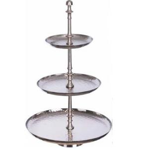 Expositor de Pasteles de Metal de 3 Niveles con Diseño Atractivo, Alta Calidad, para Fiestas de Navidad, en Venta - Product Image 2