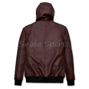 Veste en cuir pour femme la plus vendue, logo personnalisé, prix de gros usine, taille XL, vêtement d'hiver long, veste respirante pour femme - Product Image 6