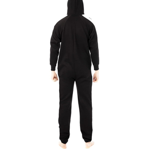 Family Matching Fleece Breathable Hooded JumpSuits One Pieces <b>Pajamas</b> <b>For</b> <b>Men's</b> High Quality Sleepwear Jumpsuit - Product Image 2