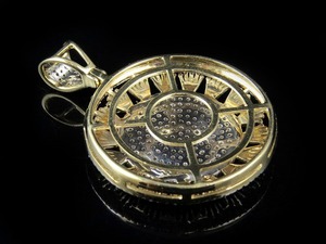 Pendentif Hip Hop en Argent S925 avec Diamant Moissanite et Design Unique, Bijou pour Homme Idéal pour les Soirées - Product Image 2